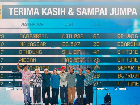 Konser Sheila On 7 di Makassar.