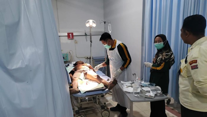 Korban begal di Jember mendapat perawatan medis
