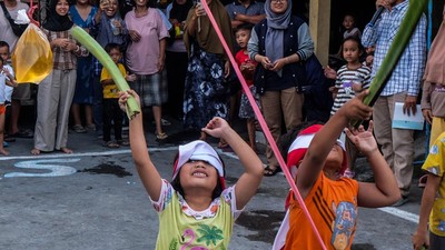 Melihat Antusias Anak-anak Ikut Lomba HUT RI di Solo