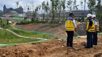 Peninjauan tersebut dilakukan untuk memastikan kesiapan infrastruktur jelang pelaksanaan sidang kabinet perdana dan HUT ke-79 RI yang digelar di IKN.