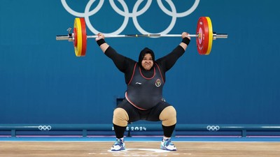 Foto Perjuangan Atlet Hijab dari Aceh, Nurul Akmal di Olimpiade Paris 2024