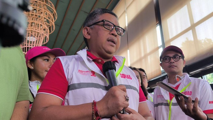 Sekjen PDIP, Hasto Kristiyanto, (Rizky Adha-detikcom)
