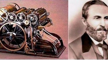 William Bullock adalah seorang penemu Amerika yang perbaikannya pada mesin cetak rotari Richard March Hoe membantu merevolusi industri percetakan karena kecepatan dan efisiensi luar biasa. Sayang, hanya beberapa tahun setelah penemuannya, Bullock tak sengaja terbunuh web rotary press miliknya. Saat menyetel, dia menendang sabuk penggerak pada katrol dan kakinya remuk. Dia menderita gangren dan meninggal selama operasi amputasi kaki di tahun 1867. Foto: 25List