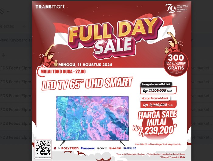 Transmart Full Day Sale
