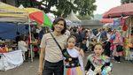 Tria The Changcuters Sempat Suapi Anak Sebelum Naik Panggung