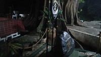 Di depan Makam Pangeran Jayakarta.