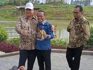Momen Foto Berdua Airlangga-Bahlil hingga Candaan soal Kursi