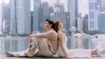 5 Potret Kemesraan Cassandra Lee dan Ryuken Lie di Singapura
