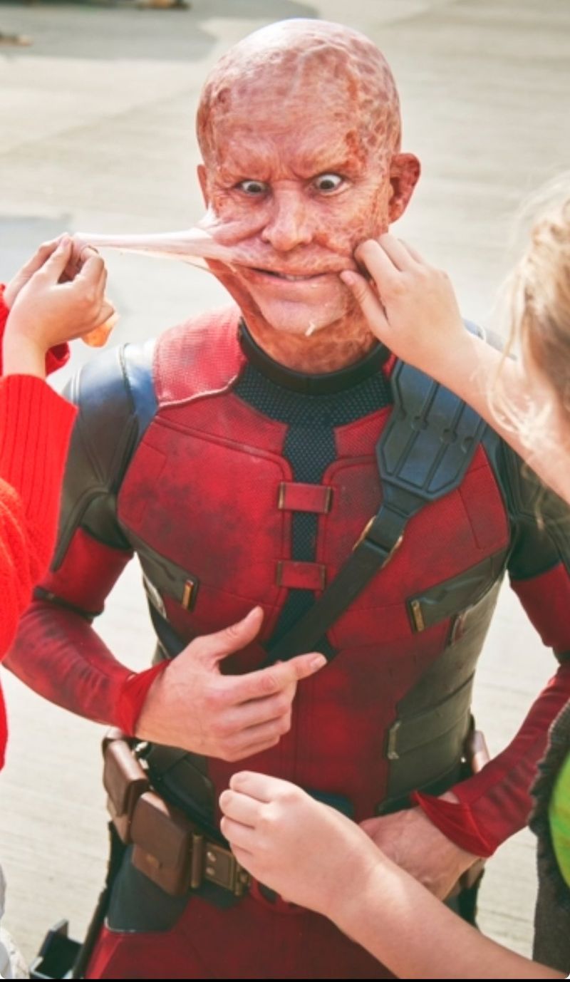 Behind the scene Ryan Reynolds di Deadpool & Wolverine.