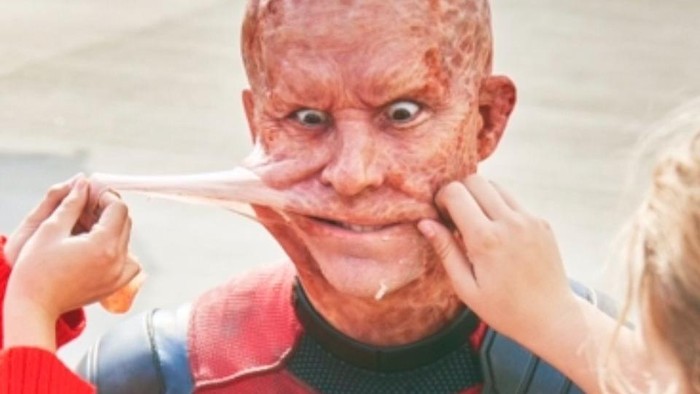 Deadpool Behind the scene Ryan Reynolds di Deadpool & Wolverine.
