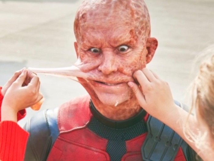 Deadpool Behind the scene Ryan Reynolds di Deadpool & Wolverine.