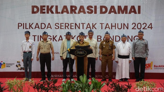 Deklarasi damai Pilkada serentak 2024 di Kota Bandung