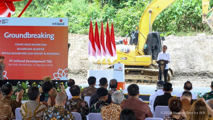 Groundbreaking PT Intiland Development Tbk di IKN.