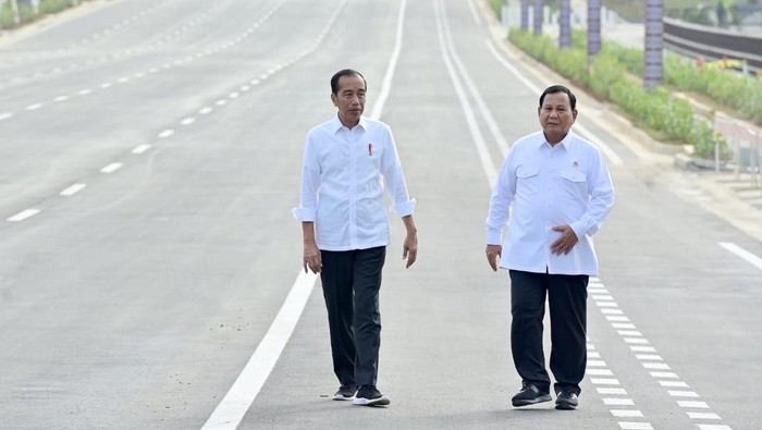 Jokowi dan Prabowo di IKN