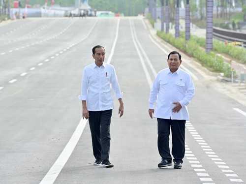 Jokowi dan Prabowo di IKN