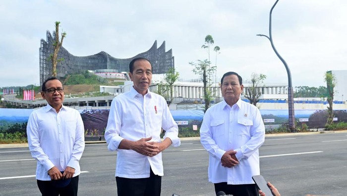 Jokowi dan Prabowo di IKN