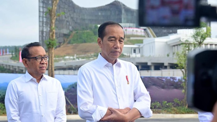 Jokowi dan Prabowo di IKN