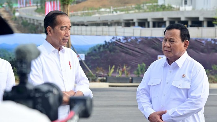 Jokowi dan Prabowo di IKN