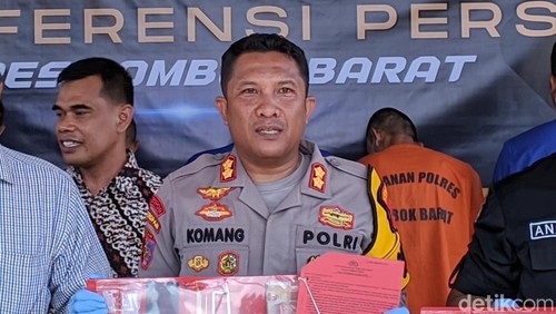 Kapolres Lombok Barat AKBP I Komang Sarjana. (Foto: Ahmad Viqi/detikBali)
