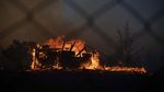 Kebakaran Hutan di Yunani Merembet ke Rumah Warga
