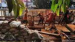 Kemacetan di Tebet Jaksel Imbas Proyek Utilitas