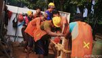 Kemacetan di Tebet Jaksel Imbas Proyek Utilitas