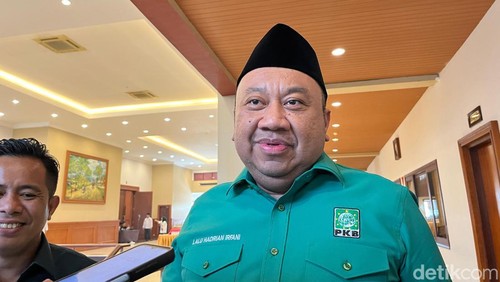 Ketua DPW PKB NTB Lalu Hadrian Irfani. (Foto: Helmy Akbar/detikBali)