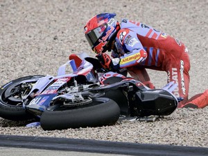 Kini Pakai Ducati, Marquez Jadi Pebalap Paling Sering Jatuh di MotoGP 2024