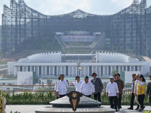 Banggakan IKN, Jokowi Singgung Bau Kolonial di Istana Jakarta & Bogor