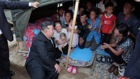 Ribuan rumah di kota Sinuiju di Korea Utara dan Kabupaten Uiju di Provinsi Pyongan Utara terendam banjir akibat hujan lebat.