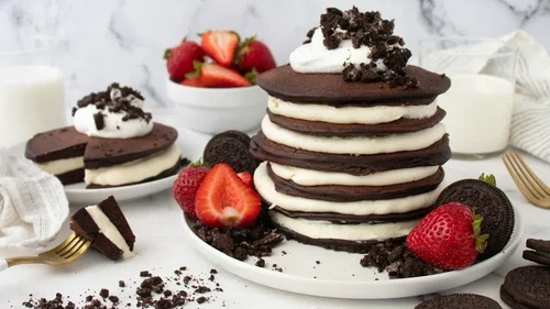 Resep Pancake Oreo