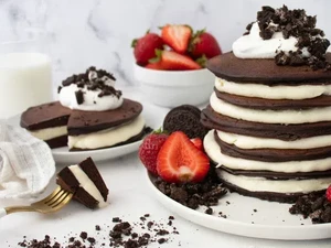 Resep Pancake Oreo Jumbo yang Manis Lembut, Begini Cara Membuatnya!