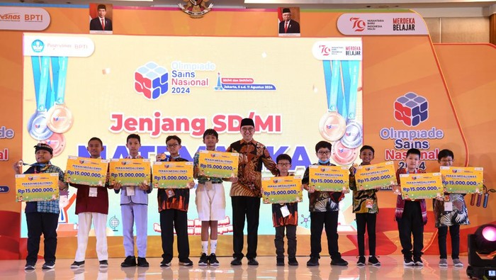 Para Pemenang OSN 2024 Jenjang SD-SMP