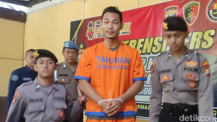 pembunuhan LC oleh pacarnya di Sidoarjo