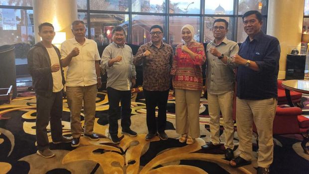 Pertemuan Syakur Amin-Putri Karlina dengan elit parpol