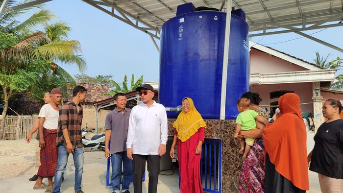 Pemkot Serang Dukung Ketahanan Air Pesisir dengan Bantuan Instalasi Air Bersih dari Kostrad