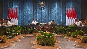 Potret Jokowi Pimpin Sidang Kabinet Pertama di IKN