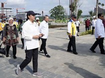 Potret Para Menteri Cek Kesiapan HUT RI di IKN