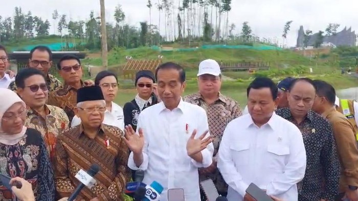 Presiden Jokowi Berharap Udara IKN yang Jernih dan Segar Dapat Dinikmati Seluruh Petinggi Negeri, Termasuk Ma'ruf Amin dan Prabowo Subianto