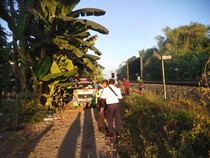 Pria Tewas Tertabrak KA Mataram di Gamping Sleman