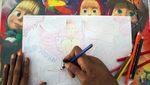 Sambut HUT RI, Pasien ODGJ Ikut Lomba Menggambar