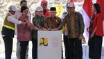 Senyum Maruf Amin Lihat Desain Istana Wapres IKN Saat Groundbreaking