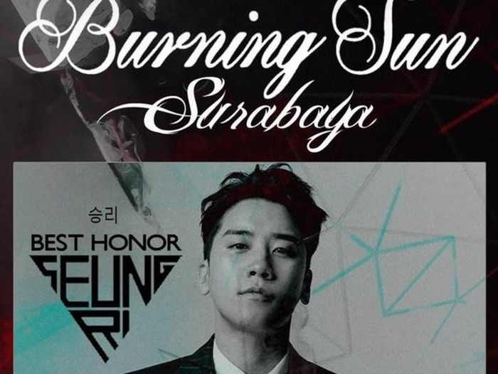 Seungri eks BIGBANG Bantah Hadiri Acara Burning Sun Surabaya di Indonesia