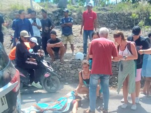 Turis Jerman Tewas di Nusa Penida gegara Jatuh Saat Berkendara Motor