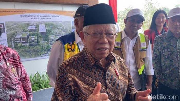 Wapres Maruf Amin di IKN