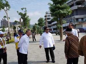 Zulhas Unggah Momen Cek Persiapan HUT RI di IKN Bareng Jokowi-Prabowo
