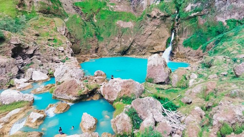 Air Terjun Matayangu di Manurara, Katikutana Selatan, Kabupaten Sumba Tengah, NTT. (Tangkapan layar Google Maps)