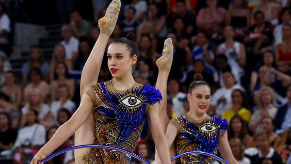 Foto: Tim Senam Israel di Olimpiade 2024 Viral Disebut Pakai Baju Illuminati