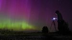 Aurora Borealis Terangi Langit Rusia