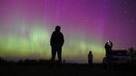 Aurora Borealis Terangi Langit Rusia